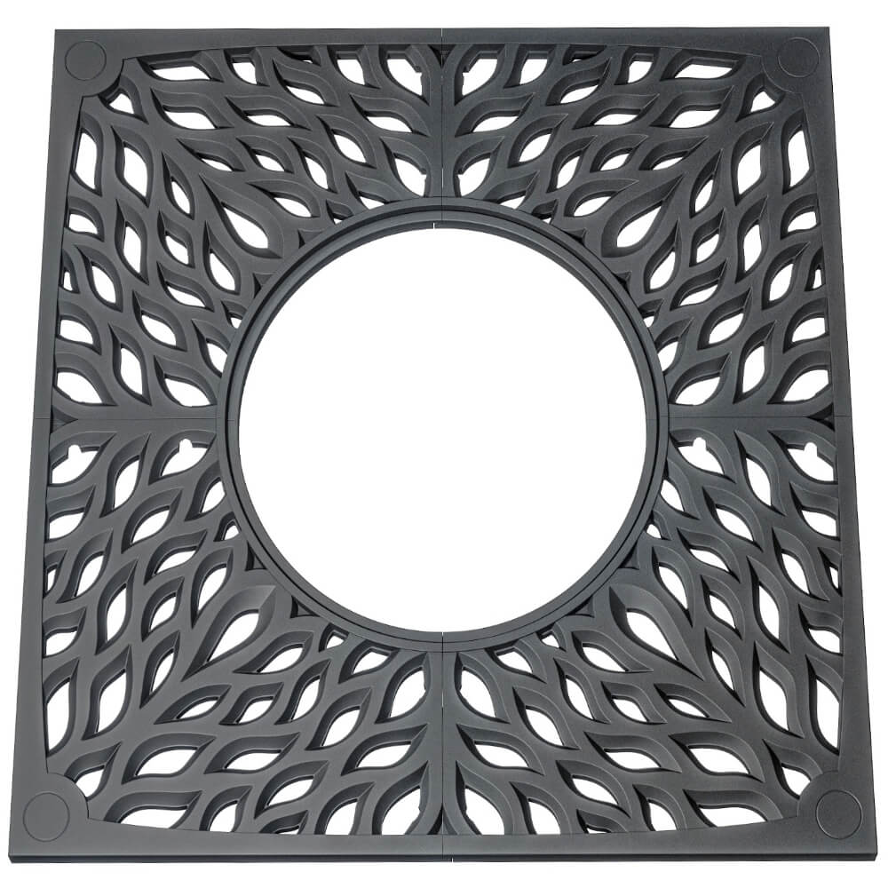 Приствольная решетка для дерева ZKING CRUST 2х2м Черная Нижневартовск фото