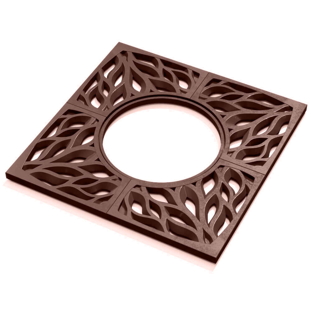 Приствольная решетка для дерева ZKING CRUST 1.2х1.2м Коричневая в Нижневартовске фото