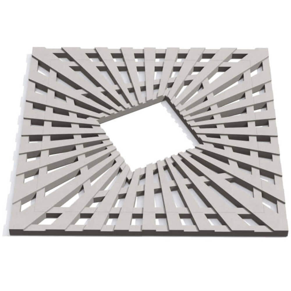 Приствольная решетка для дерева ZKING ATMOSPHERE 1.2х1.2м Бежевая Нижневартовск фото