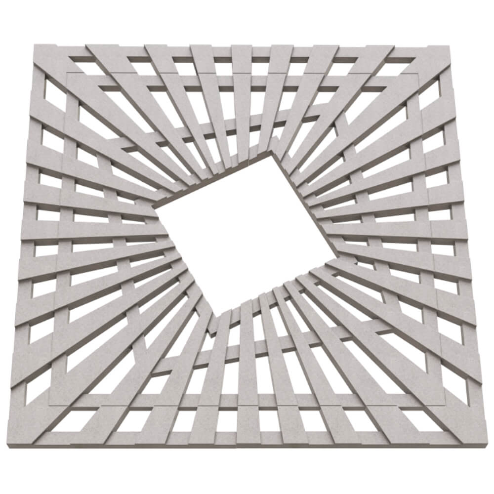 Приствольная решетка для дерева ZKING ATMOSPHERE 1.2х1.2м Бежевая в Нижневартовске фото