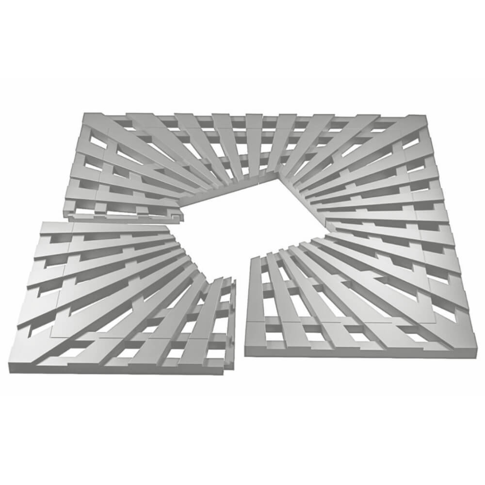 Приствольная решетка для дерева ZKING ATMOSPHERE 1.2х1.2м Бежевая в Нижневартовске фото