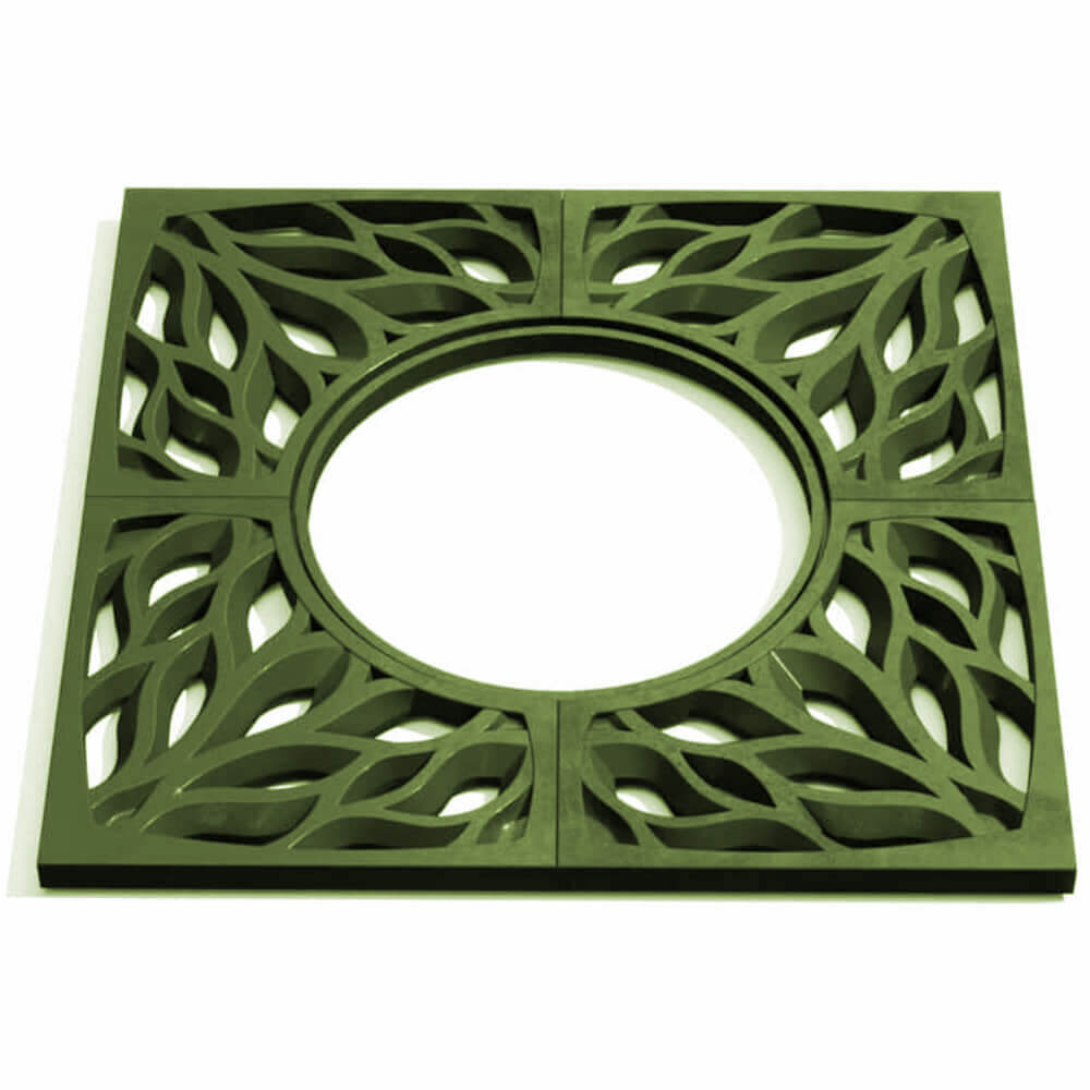 Приствольная решетка для дерева ZKING CRUST 1.2х1.2м Зеленая Нижневартовск фото