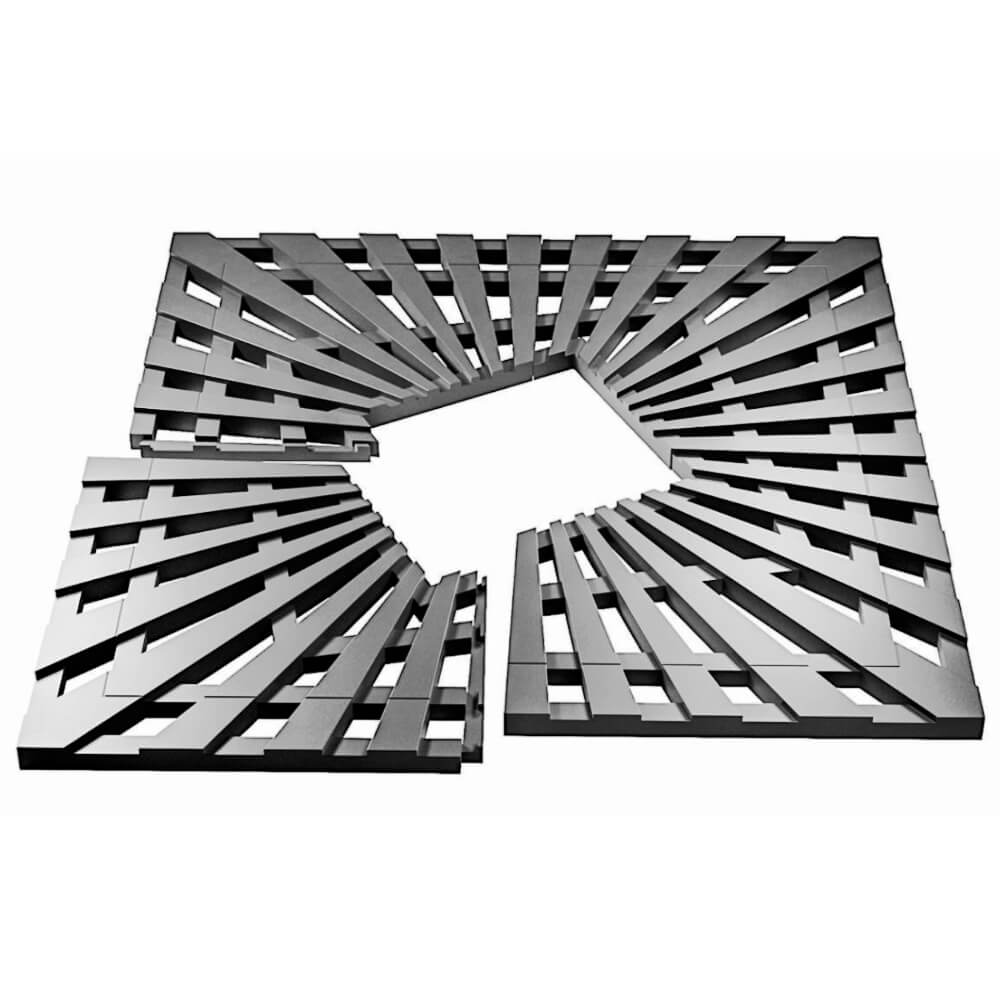 Приствольная решетка для дерева ZKING ATMOSPHERE 1.2х1.2м Серая в Нижневартовске фото