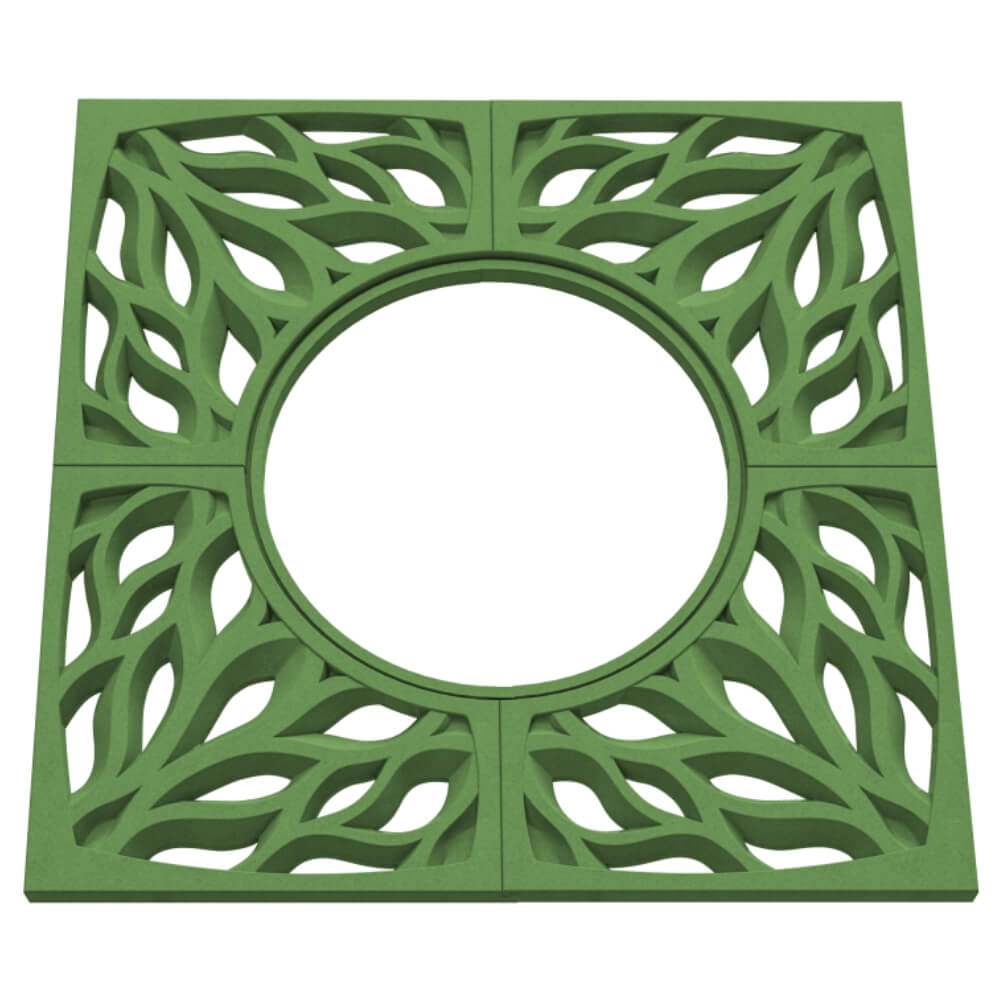 Приствольная решетка для дерева ZKING CRUST 1.2х1.2м Зеленая в Нижневартовске фото