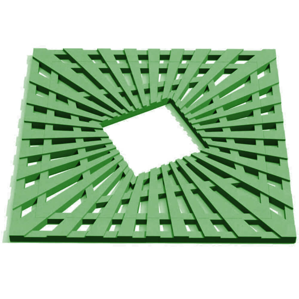 Приствольная решетка для дерева ZKING ATMOSPHERE 1.2х1.2м Зеленая Нижневартовск фото