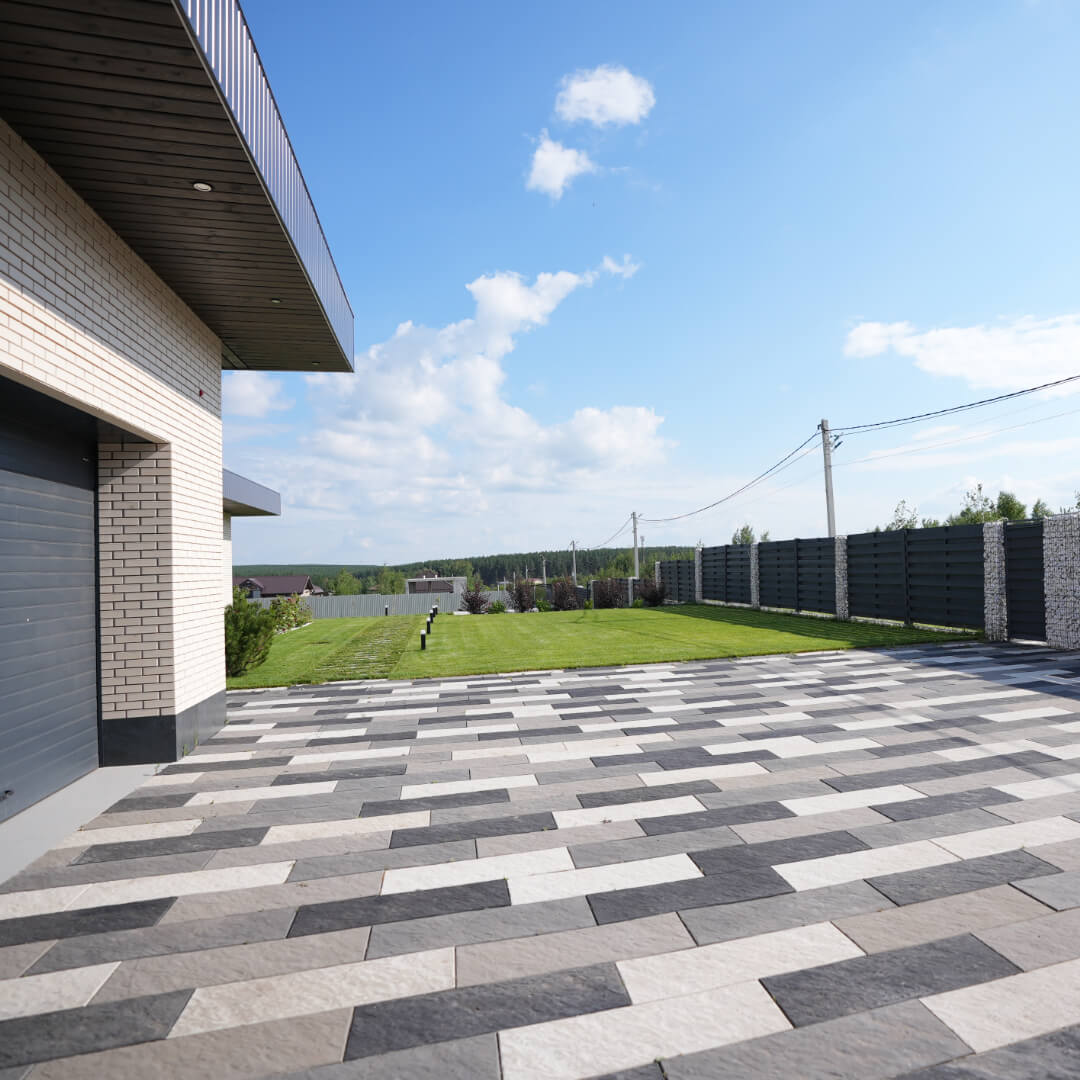 Шаговая плита STONE Черный Сланец 990х330х55мм